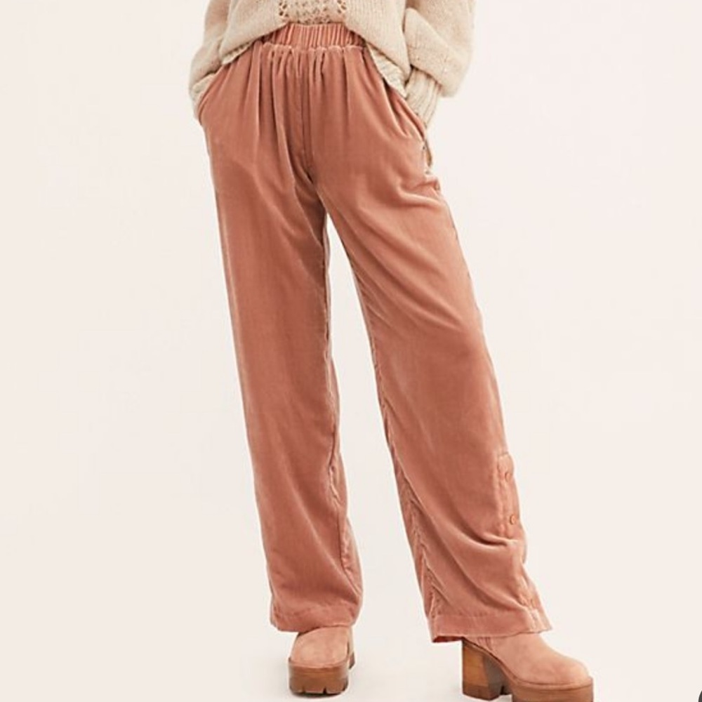 Free People Scotch Soda Velvet Pants Z44-8